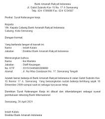 Identitas diri identitas diri yang harus dicantumkan dalam surat keterangan karyawan ini ada dua bagian. 5 Contoh Surat Keterangan Kerja Dari Perusahaan Yang Baik Dan Benar Buku Deepublish