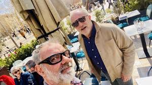 25 années de business development et d'amitié ça se fête au soleil et en  terrasse 🙏☀️🙏 Christophe Perrin