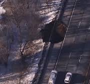 Hundimiento en la I-80 afecta el tráfico de NJ durante la semana festiva