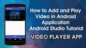 Play, edit or convert any recording to different file formats thanks to these video applications that you can now download to your android device. How To Add And Play Video In Android Application Using Video View Video Player App Youtube