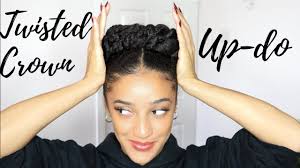The swoop bang with a high bun is another twist out natural hair style that can be done on an old twist. Simple Protective Hairstyles For Natural Hair To Do At Home Allure
