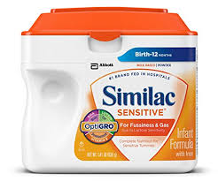 similac sensitive infant formula with iron powder 23 3