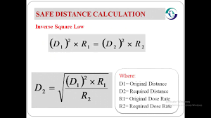 Radiation Safe Distance Calculation For Radiography
