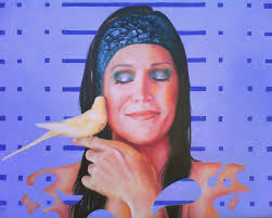 Fred's last and best portrait of me !