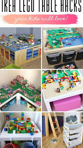 These Ikea Lego Table Hacks For Kids Are Insanely Useful And So Easy To Make Lego Ikea Table Foodtable Resintab In 2020 Lego Table Diy Lego Table Lego Table Ikea