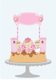 Topo De Bolo Ursinha Realeza No Elo7 Personalizow 11ba4dc These digital clipart files are perfect for projects.