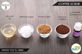 Both the coffee and sugar are potent natural exfoliators, but keep in mind that if you use this homemade exfoliating scrub on your face, you'll want to use fine granulated sugar to avoid damaging the skin. 9 Diy Homemade Face Scrub Recipes For Oily Dry And Normal Skin Fab How