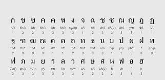 My first learning thai alphabet vowels and consonants easy thai language alphabet poster chart: Thai Lesson 1 44 Alphabets And 20 Basic Consonants Not Active Amino