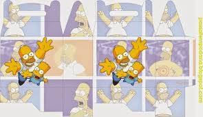 The Simpsonsl Free Printable Invitations And Boxes In 2020 Free Printables The Simpsons Simpsons Party