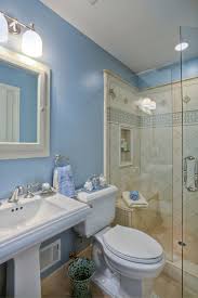 How To Make A Small Bathroom Look Bigger Tips And Ideas Traditional Bathroom Small Bathroom Small Bathroom Colors