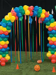 Maybe you would like to learn more about one of these? Sports Vbs Theme Ideas Fun365 Balloon Arch Diy Balloon Decorations Party Arch Diy