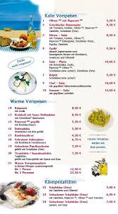Wir servieren ihnen alle gerichte individuell nach ihrem geschmack. Speisekarte