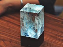 E P Eco Friendly Led Desk Lamp Ice For 59 Expires October 30 2119 23 59 Pst Buy Now And Get 25 Off Key Features Sw Resin Table Light Up Art Cube Lamps
