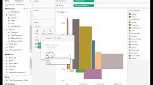 Creating A Skyline Chart Variable Width Column Chart