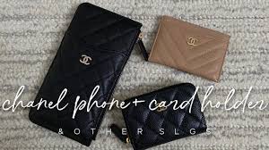 Maybe you would like to learn more about one of these? Chanel Phone Card Holder And My Other Slgs Alyssa Lenore Youtube