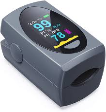 What do certain pulse oximeter readings mean? Amazon Com Pulse Oximeter Fingertip Digital Blood Oxygen Saturation Monitor For Heart Rate Monitor And Spo2 Levels Portable Oled Pulse Oximeter Batteries Included Health Personal Care