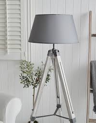 By the forest & co. Grey Lexington Floor Lamp New England Furniture And Accessories