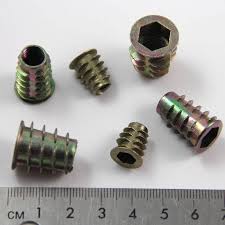 M6 M8 M10 Hex Drive Screw In Threaded Type D Insert Nuts For Wood Wood Diy Table Saw Fence Wood Tools