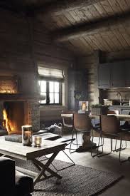 Pin By Brandon Lesley On Indoors Cabin Living Room Cabin Living Cabin Interiors