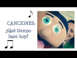 Que Tiempo Hace Hoy Preschool Elementary Spanish Song Elementary Spanish Elementary Spanish Lessons Spanish Lessons For Kids