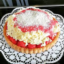 Spaghetti Eis Kuchen Super Lecker Und Flott Gemacht Danke Nenalisi De Fur Das Tolle Rezept Spaghettieis Erdbeerkuchen Rezept Eiskuchen Spaghetti Eis