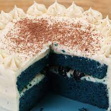 Rice Cooker Blue Velvet Cake Recipe By Tasty Recipe Rice Cooker Cake Cake Recipes Tasty