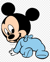 He was created by walt disney and ub iwerks at the walt disney studios in 1928. Baby Mickey Mouse Clipart Png Baby Mickey Mouse Face Transparent Png 164230 Pikpng