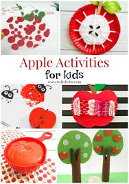 What a fun way to teach young toddlers by using sensory materials. 35 Easy Apple Crafts Your Kids Will Absolutely Love To Make Twitchetts