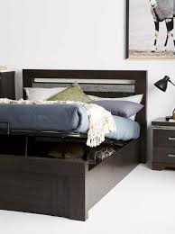 Full size, queen size, california king size, and standard king size. Malmo Bed Frame W Gas Lift Storage Wenge Bedroom Furniture Forty Winks