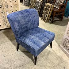 Sold Denim Low Accent Chair Accent Chairs Chair Artisan Furniture