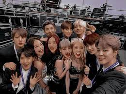 The obvious answer is liskook. Bts X Blackpink Blackpink And Bts Bts Girl Blackpink