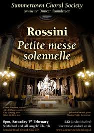 Alec pullinger ретвитнул(а) dr alex. Gioachino Rossini Petite Messe Solennelle Summertown Choral Society