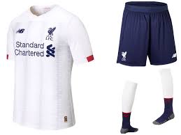 Liverpool reveals blue & white 2019/20 away jersey: Liverpool 2019 20 New Balance Away Kit Football Fashion