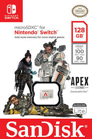 Find a sandisk card compatible with your device at the sandisk product compatibility page (thanks szczepanik!). Western Digital Releases Sandisk Apex Legends Memory Card For Nintendo Switch Gadget Tendency