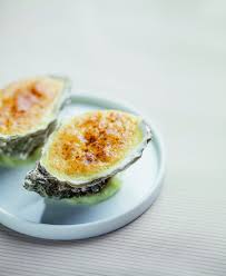 Huitres Gratinees Au Champagne Par Damien Leroux Recette Huitre Gratinee Recette Huitre Huitres