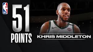 He shot the ball with extreme confidence; Khris Middleton Breaking News Rumors Highlights Yardbarker
