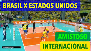 O adversário do brasil na final da liga das nações será os estados unidos. Brasil X Estados Unidos Amistoso Internacional De Volei Masculino Youtube
