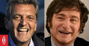 Argentina's Peronists post shock election win to seal run-off with  libertarian Milei