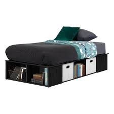 This bed features a beautiful hand tufted upholstered headboard and a platform bed with hidden drawers. Flexible Storage Platform Bed Platform Bed Platform Bed With Storage Twin Platform Bed