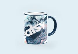The best cup mockup that allows you to highlight a logotype or design by adding it to all 3 cups with different colors. Sublimation Mug Mockup Set Best Free Mockups