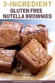 Are You Looking For A Delicious Brownie Recipe With Minimal Ingredients But Maximum Flavor In 2020 3 Ingredient Nutella Brownies Nutella Ingredients Nutella Brownies