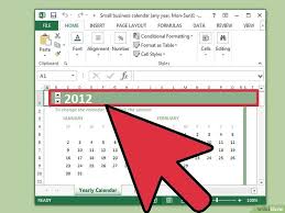 How To Create A Calendar In Microsoft Excel With Pictures Microsoft Excel Create A Calendar Excel