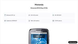 Motorola SPICE Key XT316 Image Gallery ...