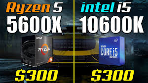 Generally speaking, intel core i7 cpus perform better than intel core i5 cpus, which are in turn better than core i3 cpus. Ryzen 5 5600x Vs I5 10600k Test In 10 Games Youtube