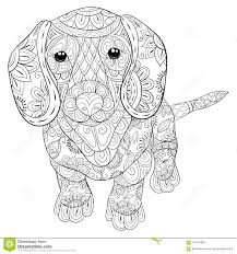 Click on any drawing to color online or print. Dog Doodle Dog Animal Coloring Pages For Adults Novocom Top