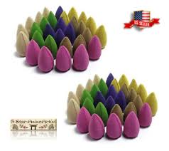 What is a cone incense burner? New Version Backflow Incense Burner Cones Mixed Flower Flavor Smoke Bullet Cone Ebay