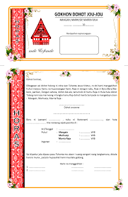 Mungkin kebanyakan dari kita telah mengenal dengan jenis surat yang satu ini. Undangan Mangain Parboru Adat Batak Contoh Undangan Pernikahan Undangan Pernikahan Undangan Pernikahan Lucu