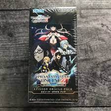 Phantasy Star Online 2 Episode Oracle Booster Box Japanese Fantasy North Phantasy Star Online Phantasy Star Online 2 Japanese