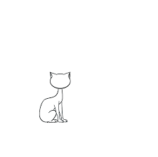 A vector illustration stock illustration by aleksander1 2 / 1,758 a cute black cat on pink background drawing by popocorn 1 / 487 the silhouette of a black cat stock illustrations by forewer 3 / 100 grunge outline illustration of black cat clip art by sannare 3 / 723 graceful black cat silhouette for your design stock illustrations by. How To Draw A Black Cat Really Easy Drawing Tutorial