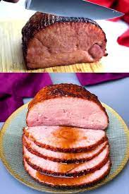 Air Fryer Honey Glazed Baked Ham Video Air Fryer Recipes Easy Baked Ham Air Fryer Dinner Recipes